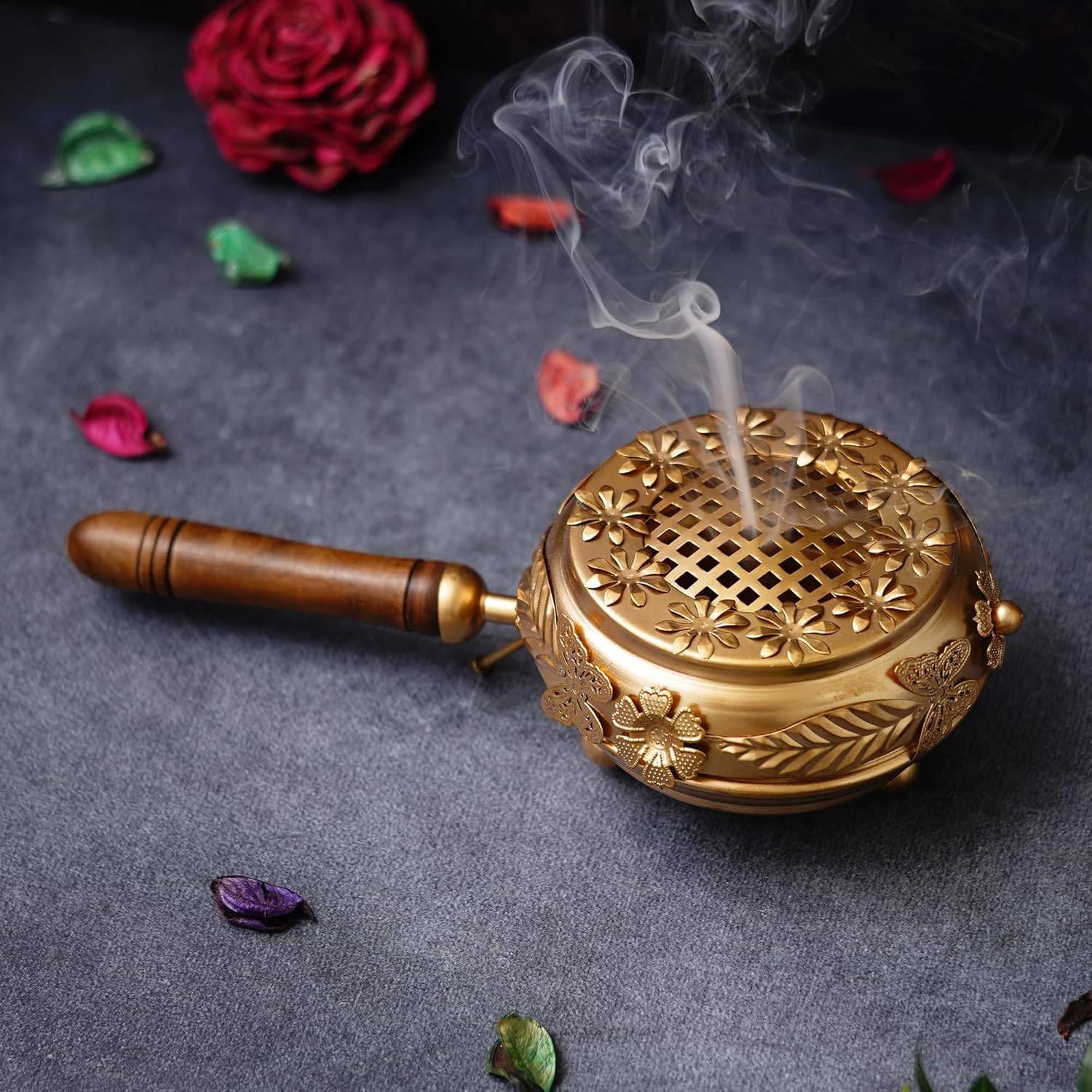Incense Burner Butterfly Loban Dani